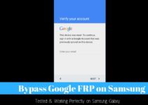 Bypass Google FRP on Samsung